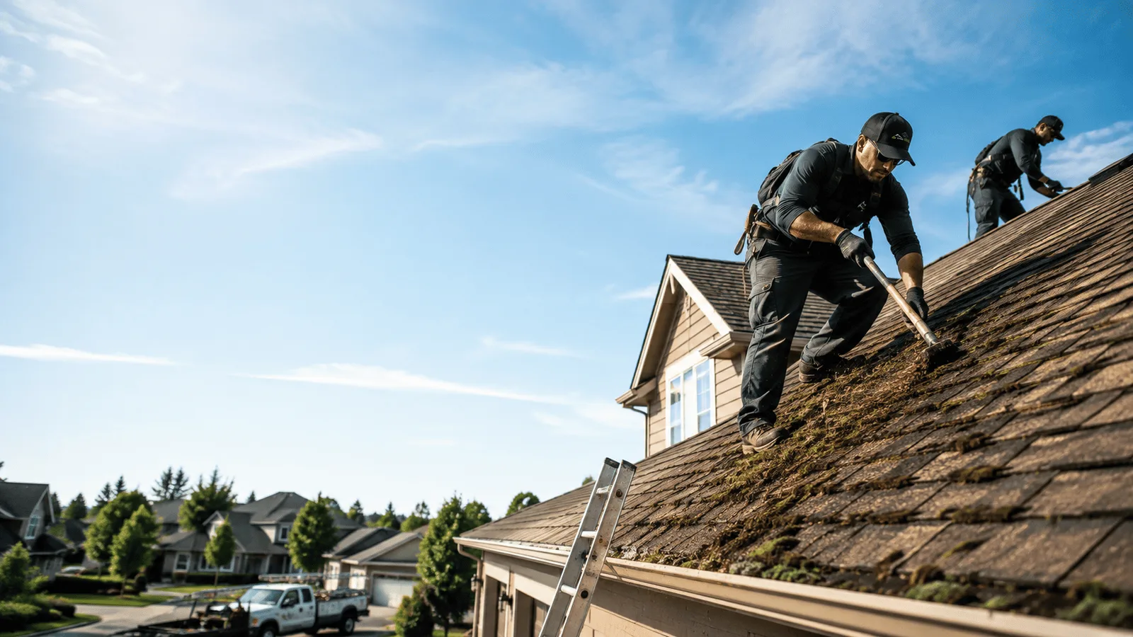Roof Moss Removal in Roscoe, MN near me